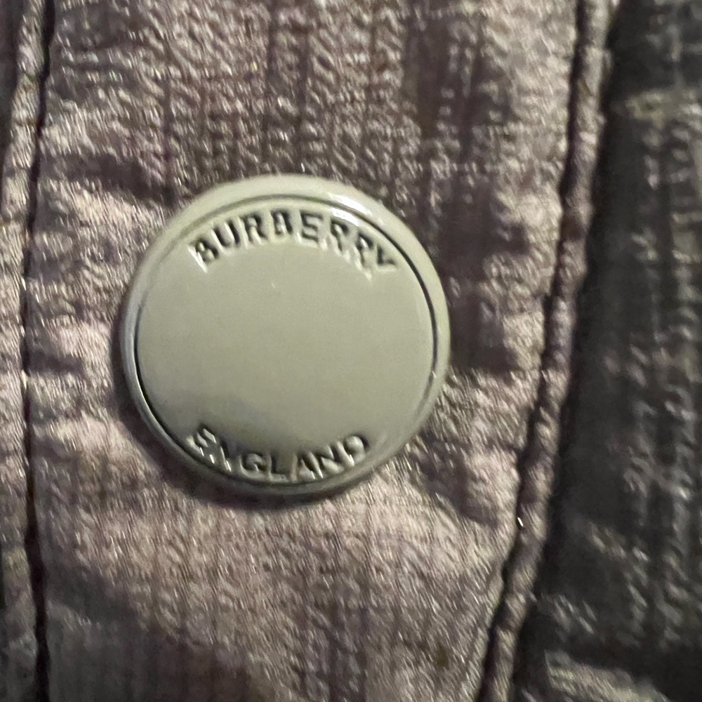 Burberry Olive Green Kids Puffer Vest - Picture 4 of 5